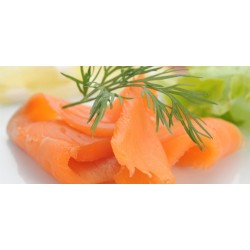 Huisgerookte zalm - per 100...